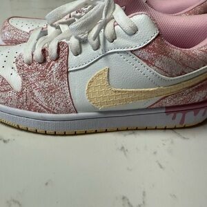 Nike Pink and Cream Sneakers
